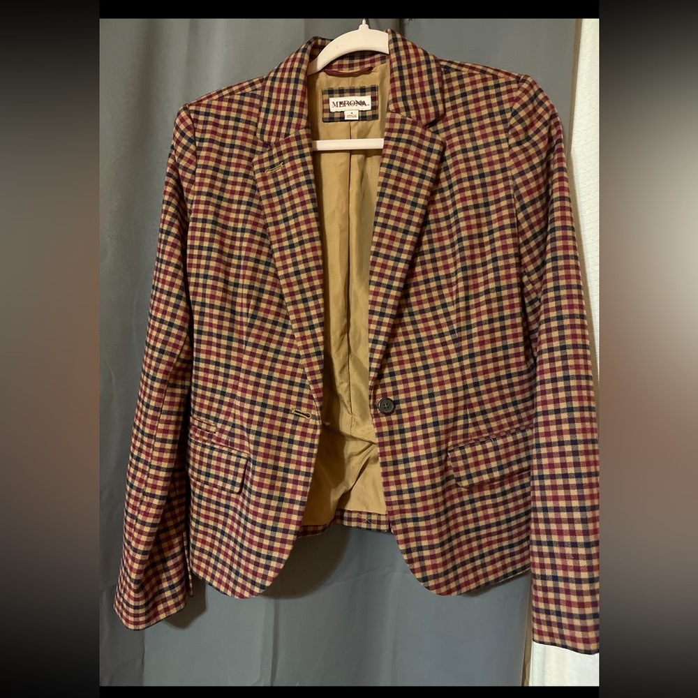 COPY - Merona Checkered Blazer